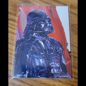 2023 Card.Fun Star Wars World Art Punk Darth Vader Holo Foil #SW01-028